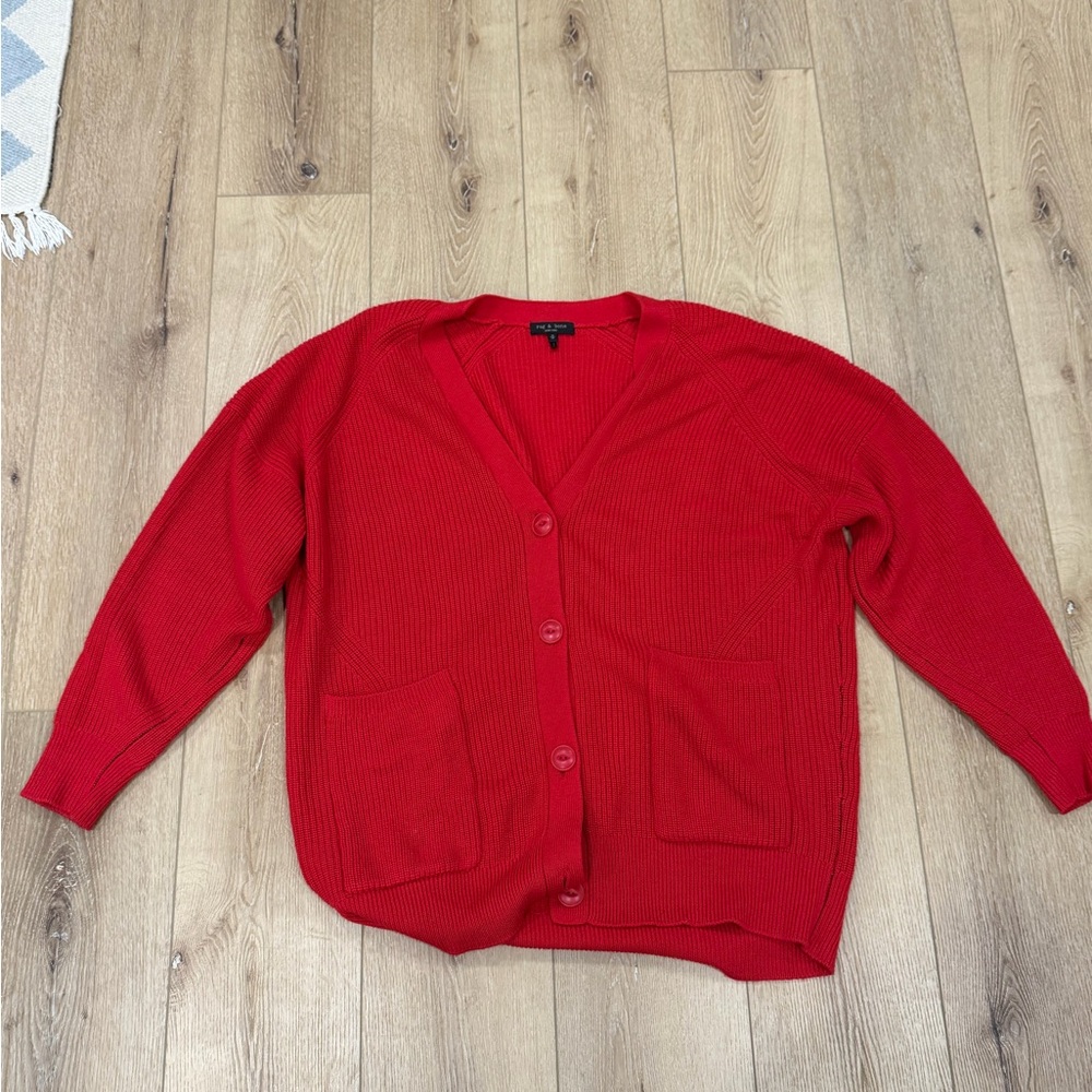 Rag & bone Selah wool cardigan merino wool